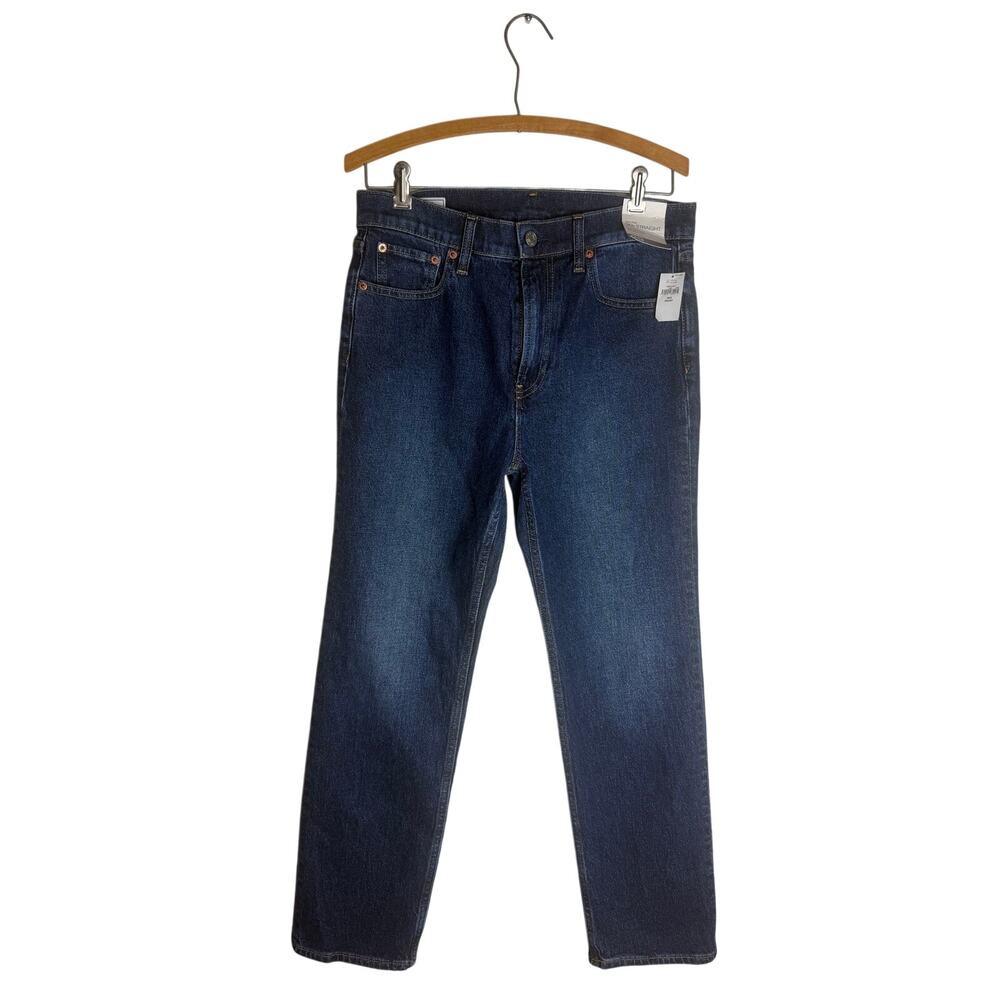 Gap ’90s Straight High Rise Jeans Size 29 / 8 Short NWT Dark Wash